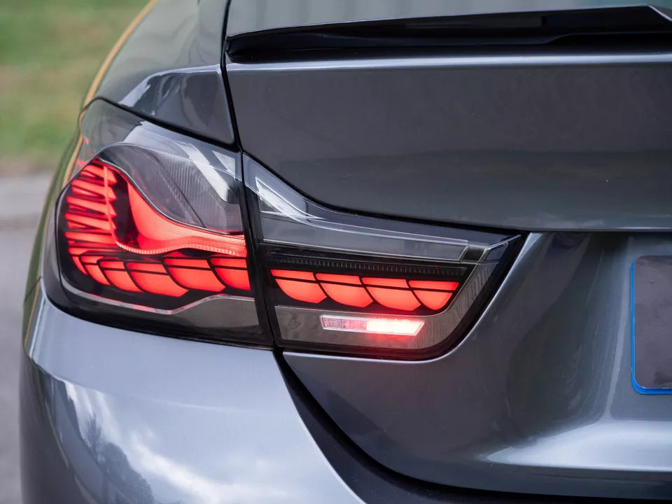 2X SMOKED LED TAIL LIGHTS LAMPS FOR BMW 4 SERIES & M4 F82 F83 F32 F33 F36 14-20